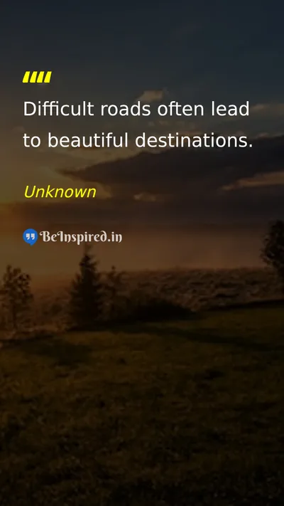 Unknown Picture Quote on hope life perseverance journey 