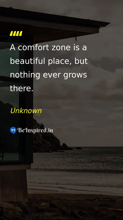 Unknown Picture Quote on change growth life discipline 