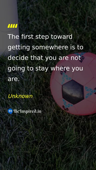 Unknown Picture Quote on change progress motivation 