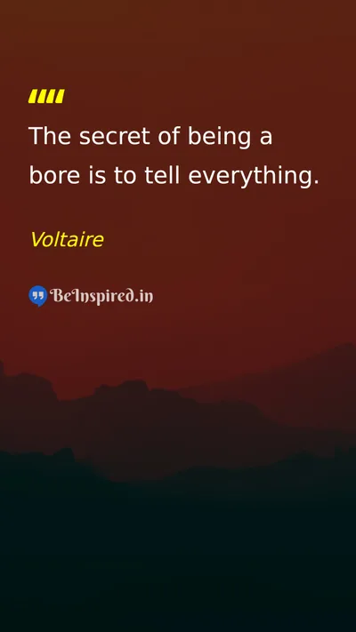 Voltaire Picture Quote on wisdom life 