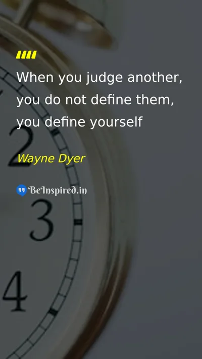Wayne Dyer Picture Quote on wisdom self-confidence life 