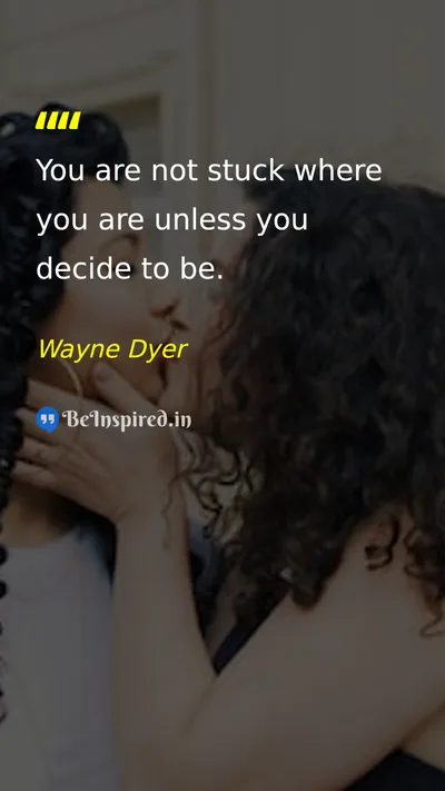 Wayne Dyer Picture Quote on life change self-confidence 