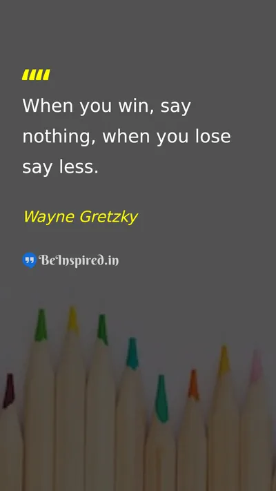 Wayne Gretzky Picture Quote on success discipline wisdom 
