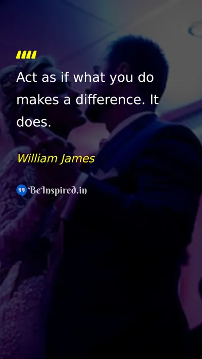 William James Picture Quote on motivational success hard-work self-confidence 