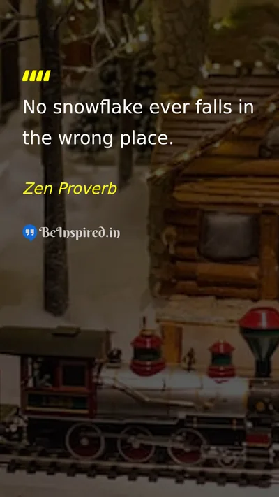 Zen Proverb Picture Quote on life wisdom change peace 