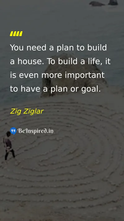 Zig Ziglar Picture Quote on life dream discipline 