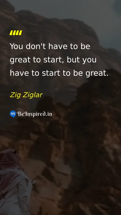 Zig Ziglar Picture Quote on motivation hard-work discipline success 