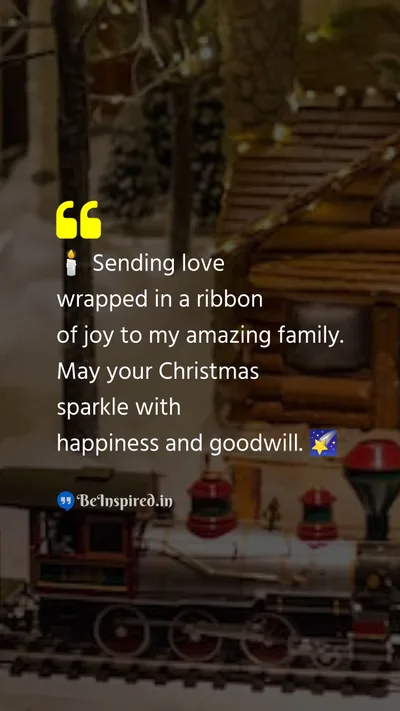 Christmas Wishes Quote related to family, love, joy, happiness, goodwill