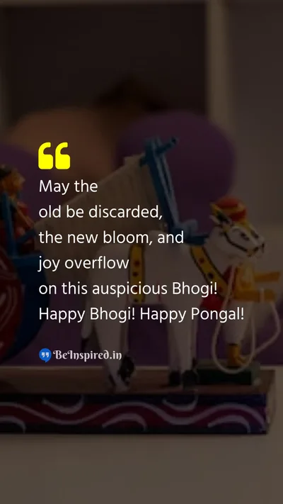 Pongal Wishes Quote related to 