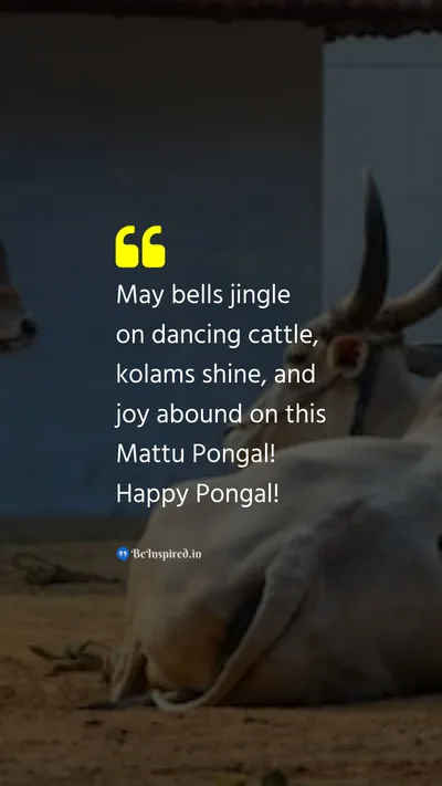 Pongal Wishes Quote related to 