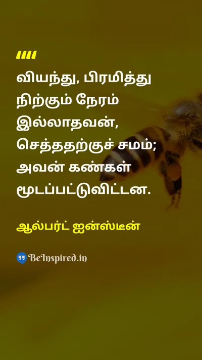 Albert Einstein Tamil Picture Quote on lifeவாழ்க்கை wisdomஞானம் changeமாற்றம் 