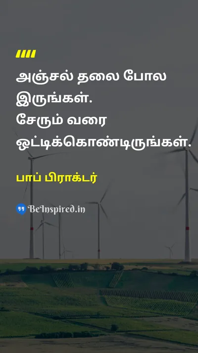 பாப் பிராக்டர் Tamil Picture Quote on disciplineஒழுக்கம் successவெற்றி perseveranceவிடாமுயற்சி motivationஊக்கம் 