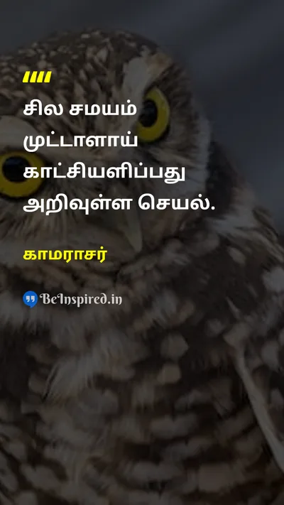 Kamarajar Tamil Picture Quote on stupid wise முட்டாள் அறிவு  