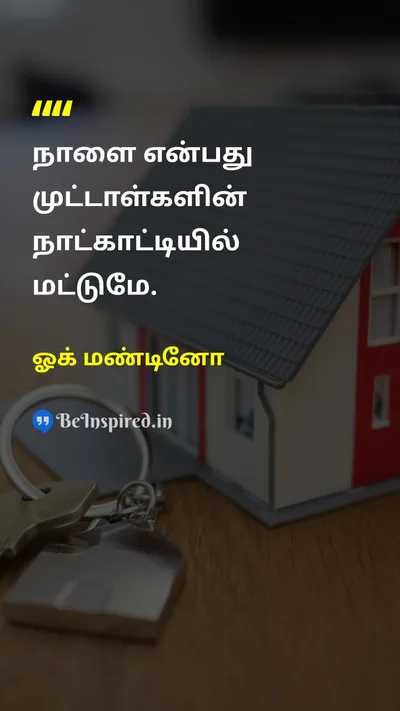 ஓக் மண்டினோ Tamil Picture Quote on timeநேரம் lifeவாழ்க்கை disciplineஒழுக்கம் 