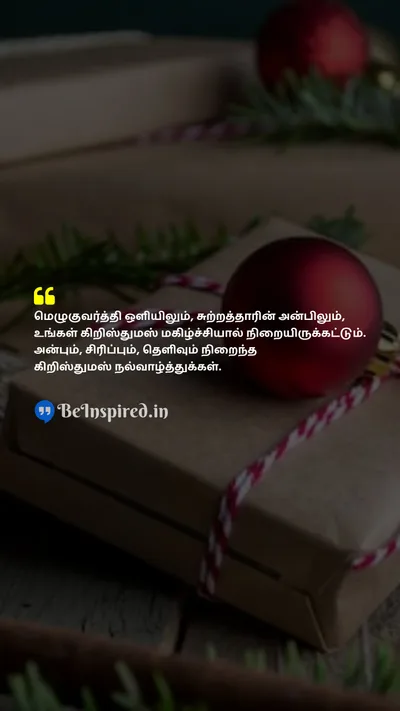 Christmas Wishes Quote related to candles, warmth, cheer, love